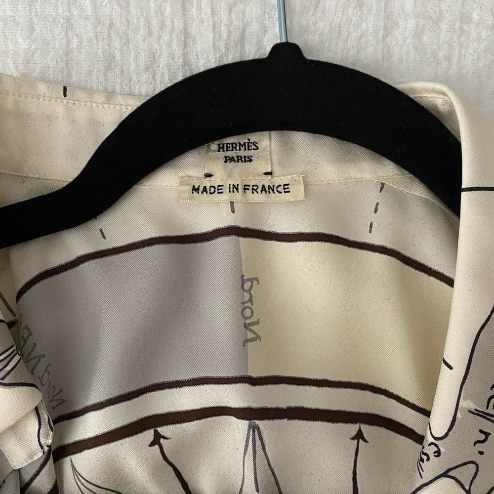 Hermès Silk Blouse - Picture 3 of 8